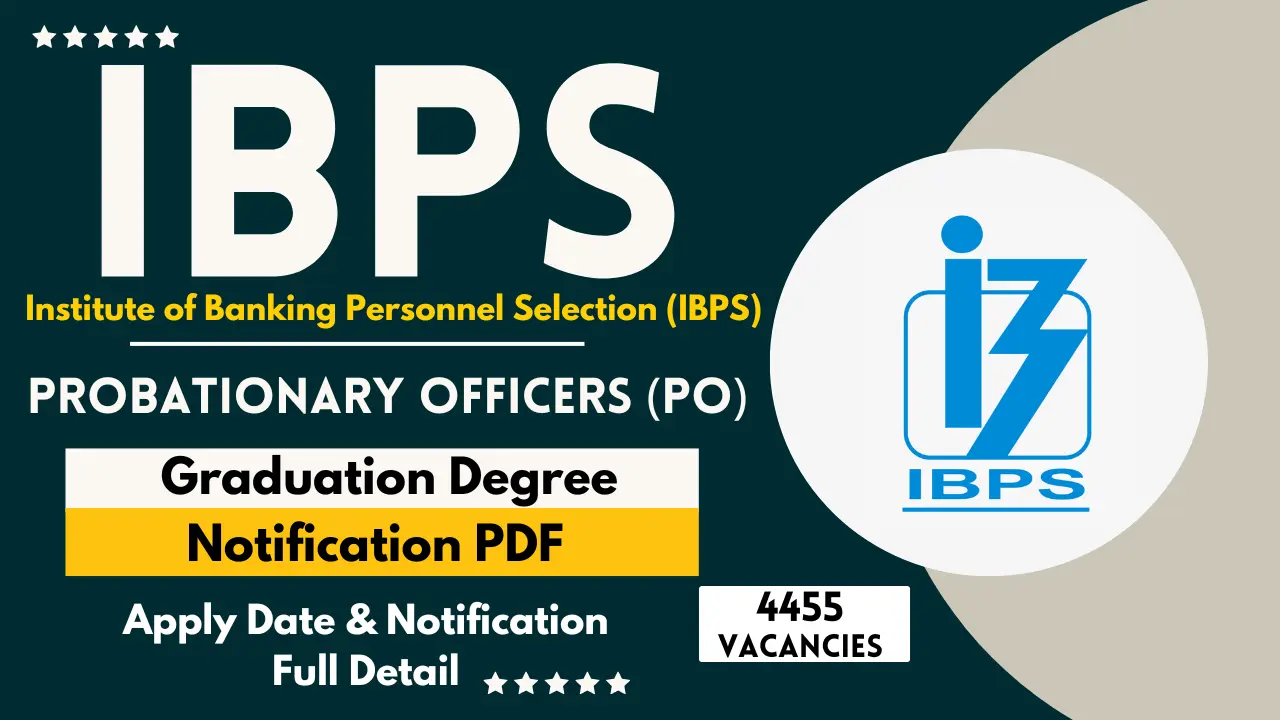 IBPS PO Notification 2024 PDF