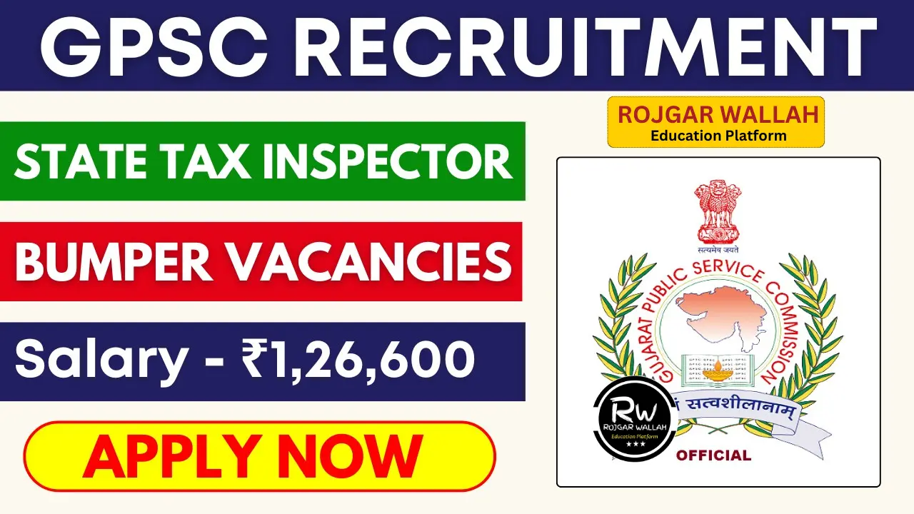 Tax Inspector Recruitment 2024