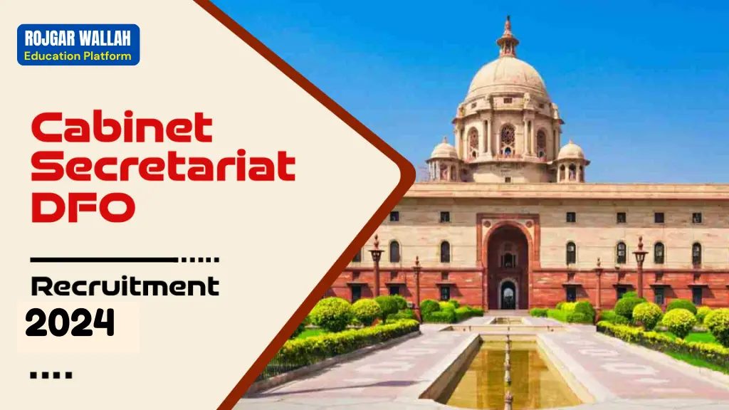 Cabinet Secretariat Deputy Field Officer Bharti 2024