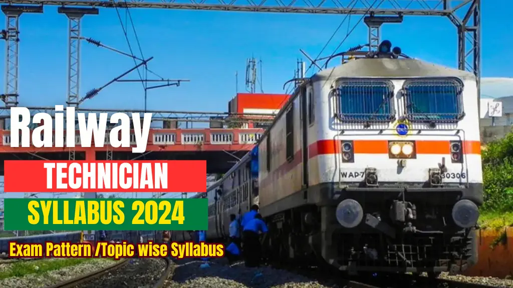 RRB Technician Syllabus 2024 PDF Download